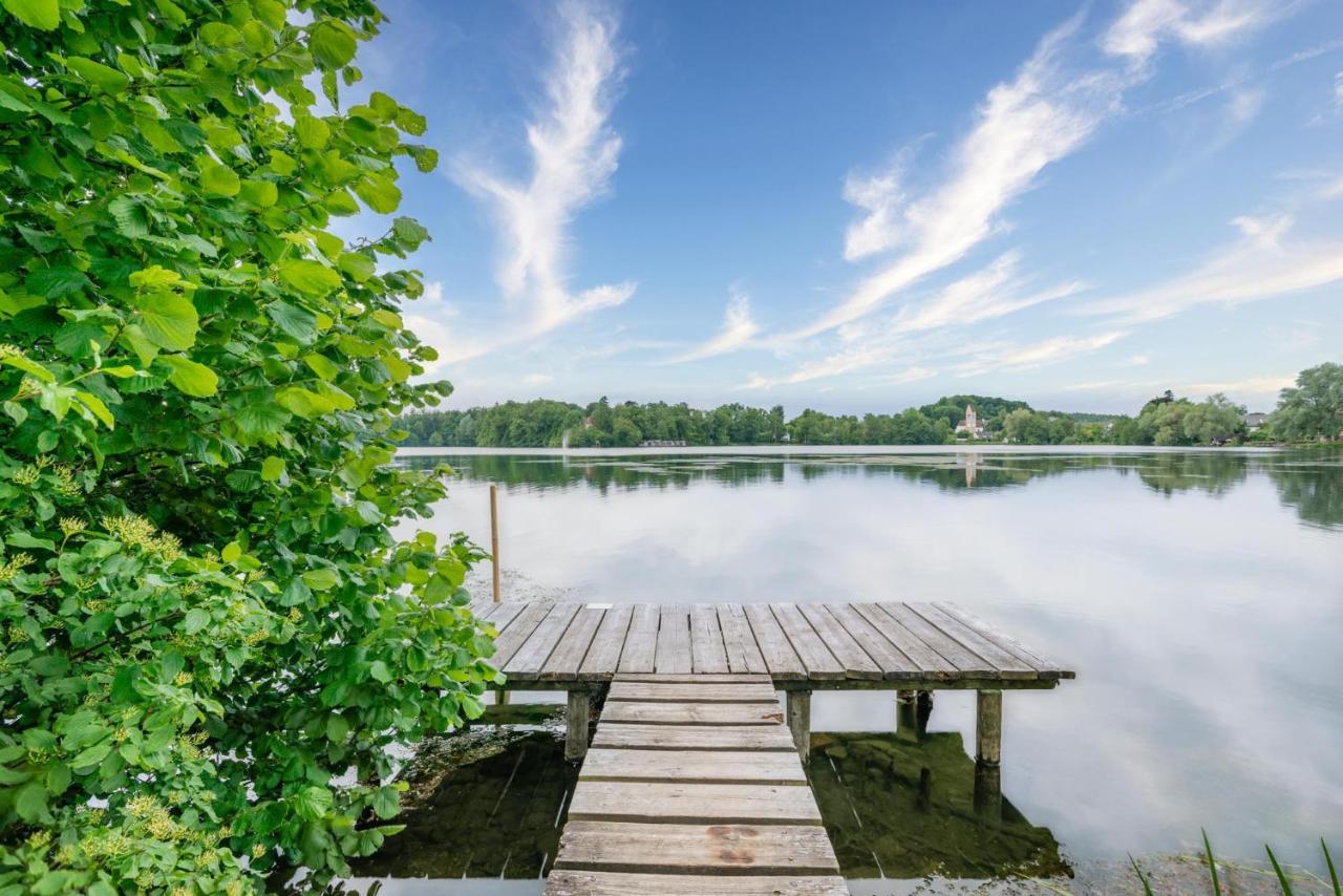 Sopherl Am See - Fruehstueck Auf Der Seeterrasse, Sehr Ruhig Und Wunderschoen Am See, 3 Minuten Nach Oberpfaffenhofen, Viele Radtouren, Restaurants & Cafes In Der Umgebung Wessling Exterior foto